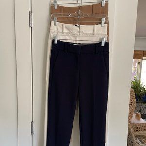 J Crew Cameron Pant in Four Season Stretch 3 pairs